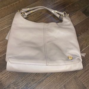 Vince Camuto taupe leather bag